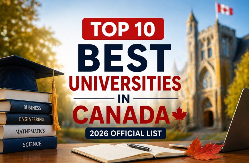 Top 10 Best Universities in Canada : 2026 Official List