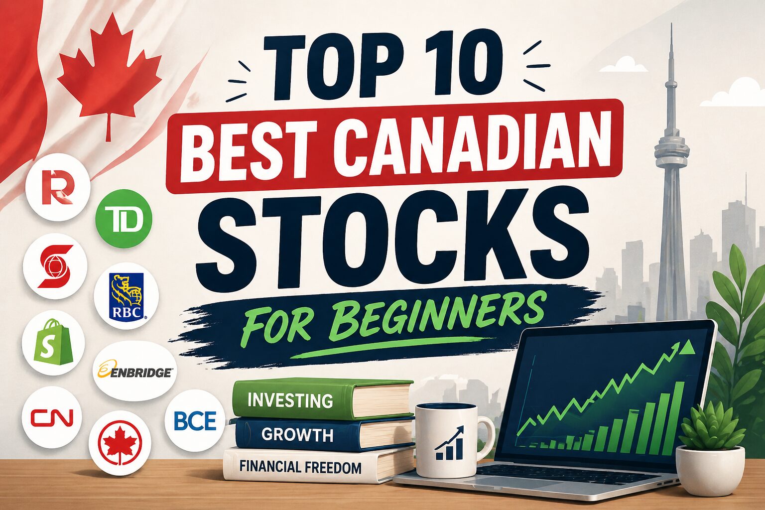 Top 10 Best Canadian Stocks for Beginners (2026)