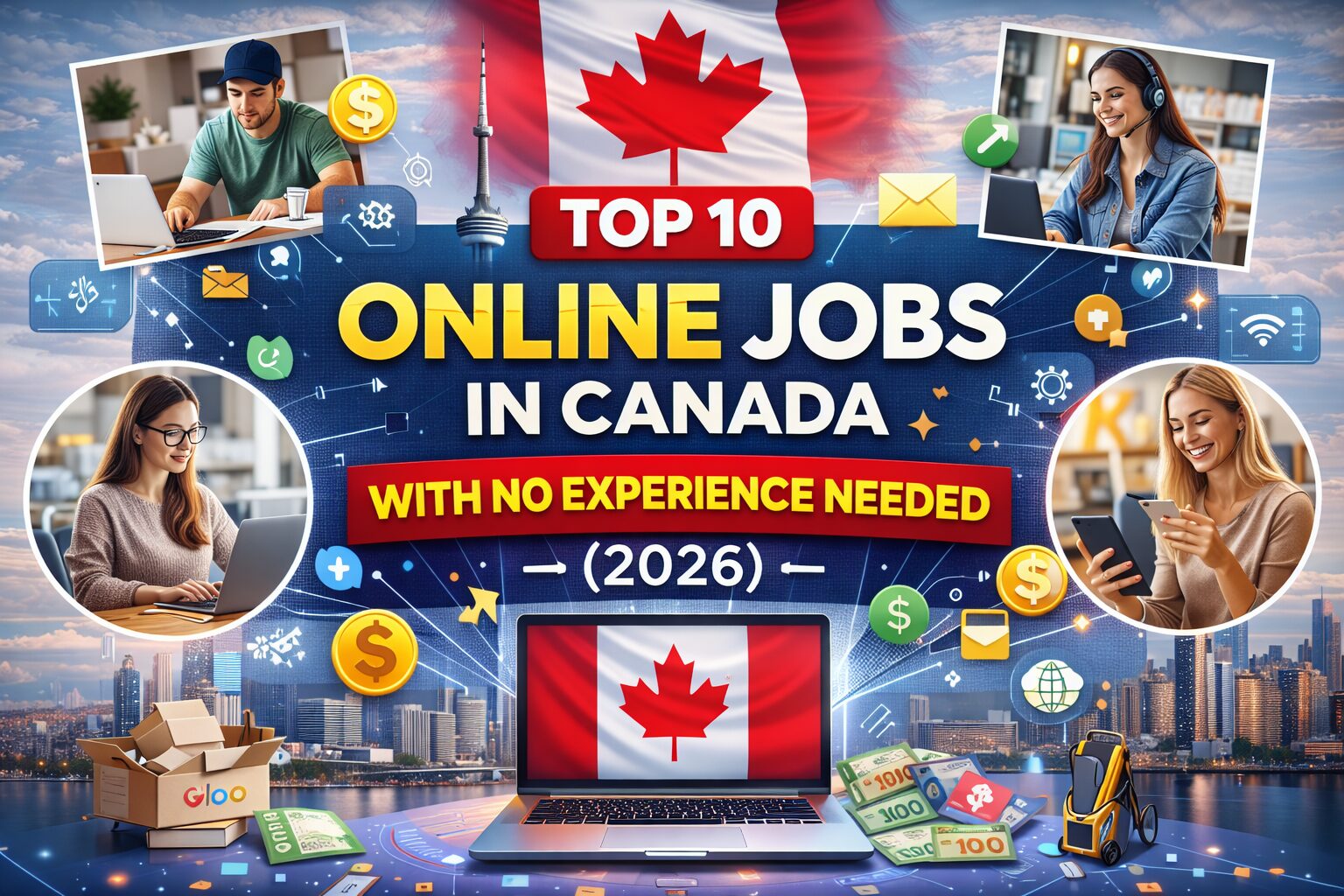 Online Jobs In Canada With No Experience Needed 2026