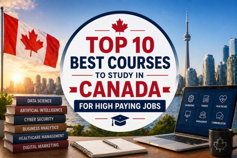 Top 10 Best Courses to Study in Canada for High Paying Jobs