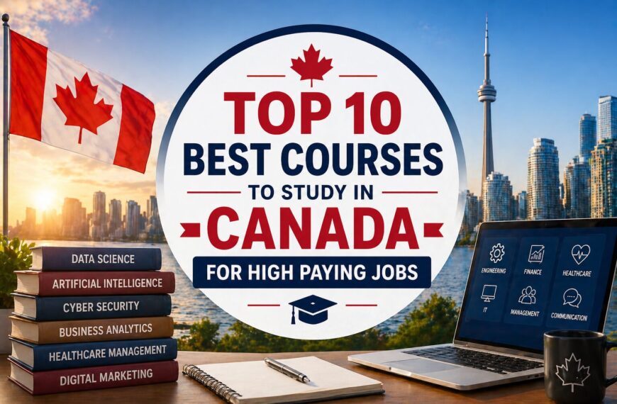 Top 10 Best Courses to Study in Canada for High Paying Jobs