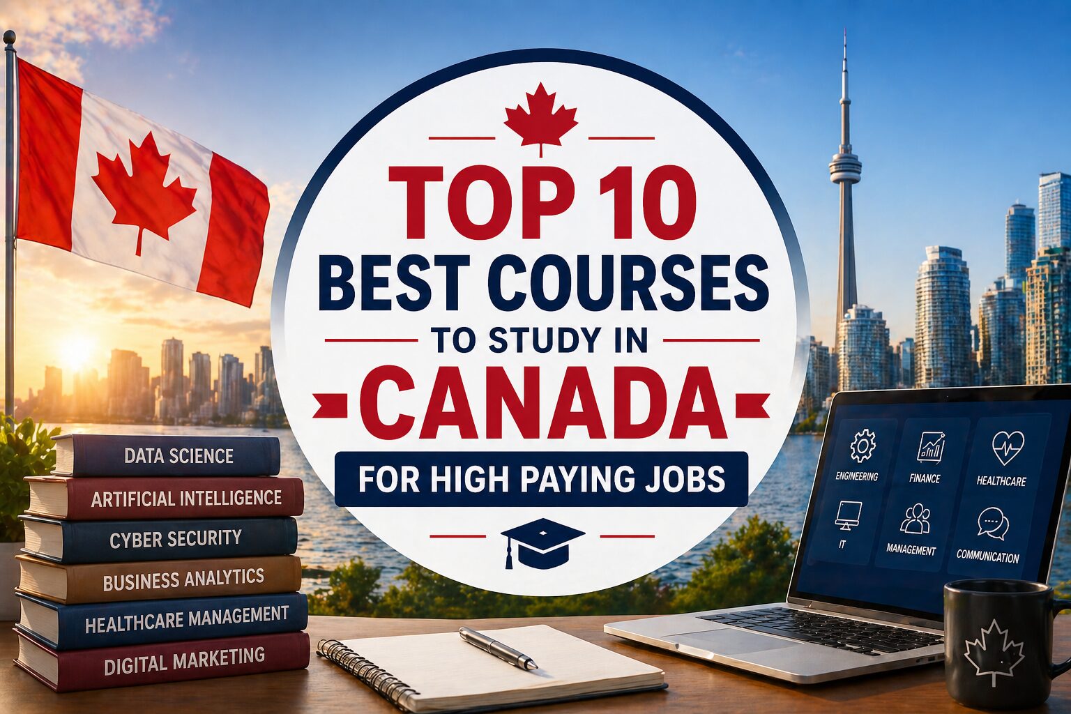 Top 10 Best Courses to Study in Canada for High Paying Jobs