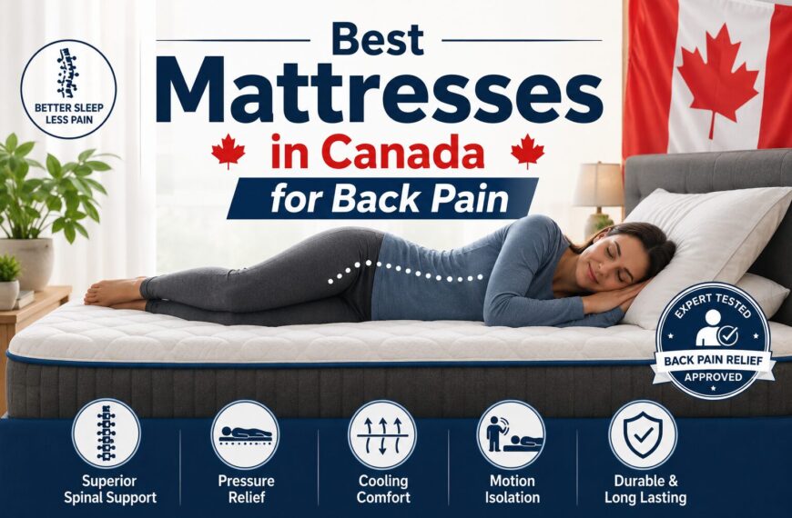 Best Mattresses in Canada for Back Pain & Comfort (2026)