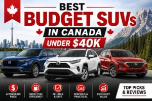 Top 10 Best Budget SUVs in Canada Under $40K