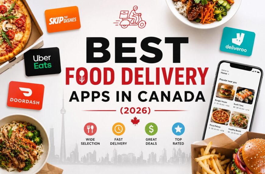 Top 10 Canadian Food Delivery Apps to Use in 2026