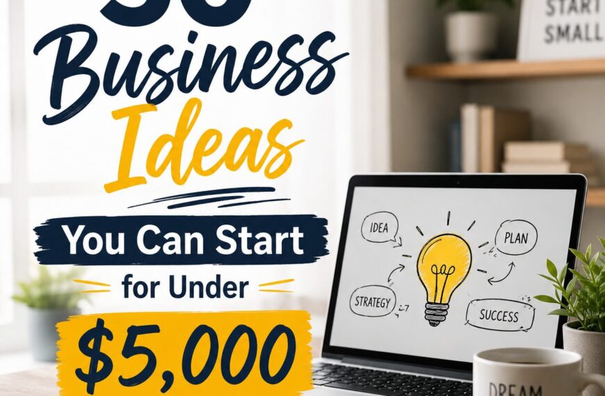 50 Business Ideas You Can Start for Under $5,000 in Canada (2026)