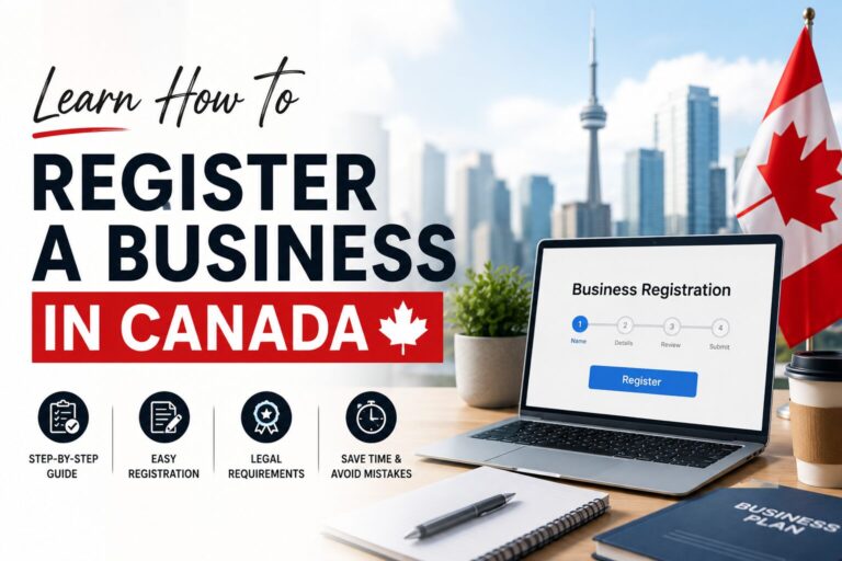 Learn How To Register a Business In Canada In 2026