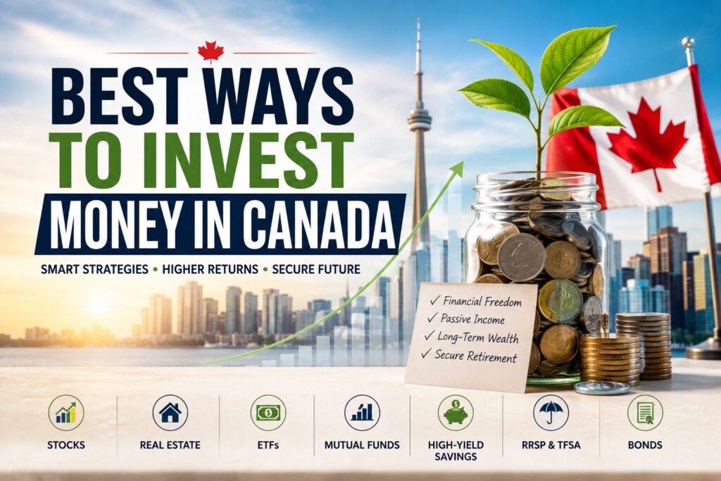Top 10 Best Ways to Invest Money in Canada (2026)
